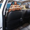 thumbnail image 5 of Uourmeti Western Desert Pattern Car Seat Towel Cover Washable Bucket Seat Protector, Machine Washable, Suitable for Van Car Interior, Fit for Trucks SUVs Cars, 5 of 7