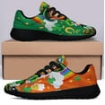 thumbnail image 3 of St Patrick's Day Leprechaun Irish Shoes Sneakers Black Size 8, 3 of 7