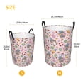 thumbnail image 5 of Kll Hello Summer With Gnome Waterproof Foldable Laundry Hamper Bucket With Handles For Storage Bin,Kids Room,Home Organizer (Medium), 5 of 8