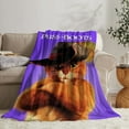 thumbnail image 2 of Puss in Boots Throw Blanket Gifts for Fans Lover Girls Boys Women Present Hoodie Him Bed 60"x80", 2 of 5