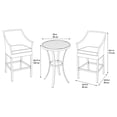 thumbnail image 4 of Ash & Willow Appleton 3-Piece Outdoor High Dining Set, 4 of 8