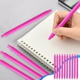 thumbnail image 5 of 10 Pack Gel Pens 0.5mm Fine Point, Smooth Glossy Ink for Writing, Comfort Grip Sch00l Office Supplies, Leakproof Click Pens for Note Taking, 5 of 6