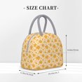 thumbnail image 2 of Easygdp Autumn Fall Yellow Leaves Bolsa de Almuerzo Insulada Grande, Forro de Aluminio, Diseño Espacioso, a Prueba de Fugas, Ideal para Trabajo, Picnics, Viajes y Actividades al Aire Libre, 2 of 6