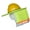 Fluorescent yellow, variant on MOMOJIA Reflective Safety Hat Sunshade Sun Protection for Helmet For Men Women Kids