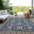 thumbnail image 6 of Addison Rugs Chantille Indoor/Outdoor Transitional Moroccan Navy Washable Rectangle Rug, 10' x 14', 6 of 6