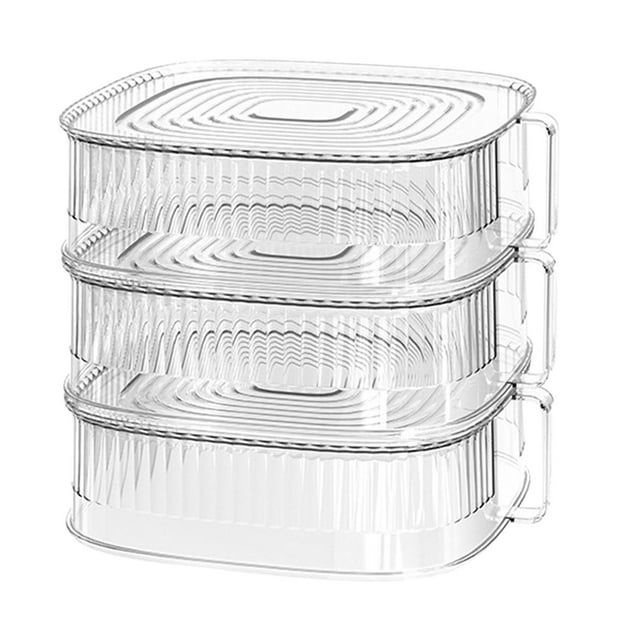 Funda aislante para platos de verduras, multifuncional, para sobras, para mesa de cocina, a prueba de polvo, 3 capas