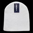thumbnail image 1 of Decky 608-WHT GI Cuffless Watch Caps, White, 1 of 1