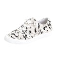 thumbnail image 2 of Low Top Camouflage Canvas Casual Sneakers for Women Soft Flat Rubber Sole Breathable Everyday Summer Footwear, 2 of 3