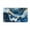 Blue White Marble, variant on ZIATUBLES Blue White Flowing Texture Foldable Ironing Blanket Portable Ironing Board Replacement for Travel, RV, Laundry Multifunctional Ironing Blanket, 31.5" x 19.6"
