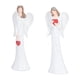 thumbnail image 3 of Estatua de resina con forma de corazón de Ángel, estatua Artware para decoración de dormitorio, estudio y oficinaB800102AB M 19,5x7cm, 3 of 14