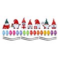 thumbnail image 1 of Calcomanía Magnética para Coche Wdftyju Navidad Alambre de Bombilla de Papá Noel 7 Uds, 1 of 8