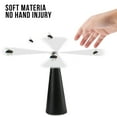 thumbnail image 4 of SDJMa Outdoor Fly Repellent Fan, Outside or Inside Table use, Fly Spinner with 3 Holographic Blades + 3 Replacemaent Blades, for Picnic Patio Home, Battery Operated, Tabletop, 4 of 7