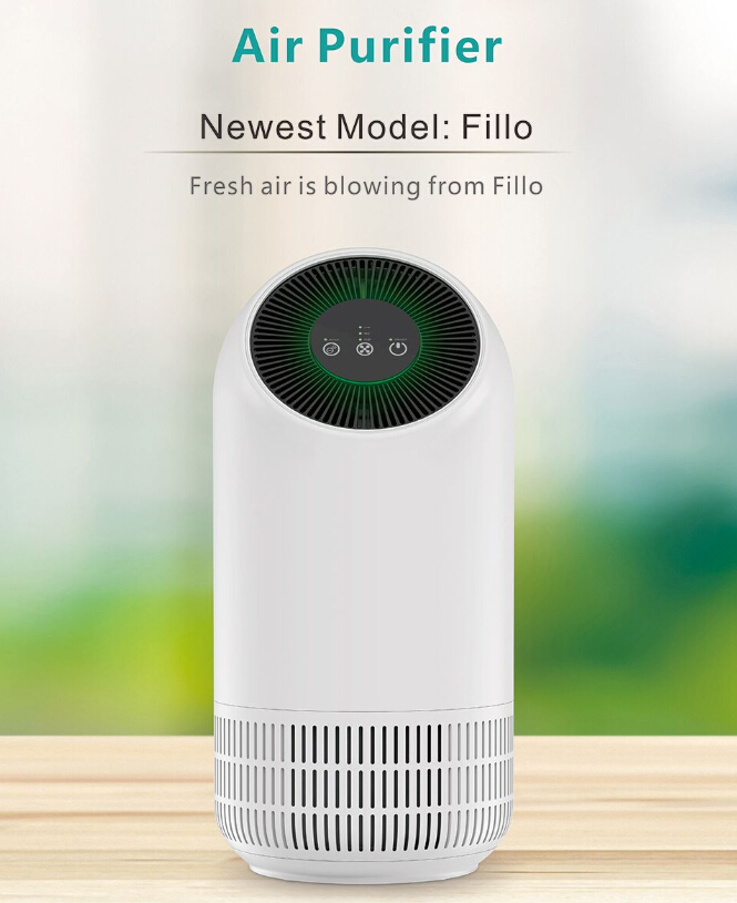 GBlife fillo Room Air Purifier Household HEPA Filter Home Dust Cleaner
