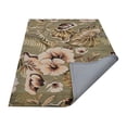 thumbnail image 5 of Rugsotic Carpets Hand Tufted Wool Eco-Friendly 4'x6' Area Rugs Rectangle Green Floral Modern High Pile Thick Handmade Anti Skid Indoor Rug for Living Room, Bedroom K00903, 5 of 5