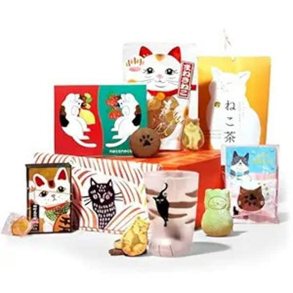 Bokksu The Cat Lover's Box - 10 Pieces of Cat Things for Cat Lovers