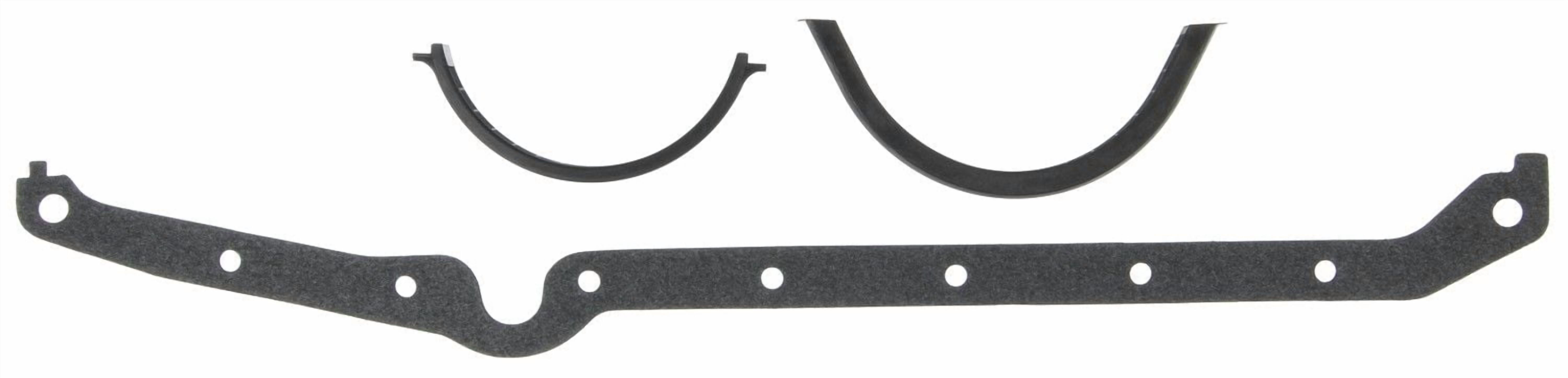 Michigan 77 Oil Pan Gasket Set - SBC 75-79 w/Thick Frt Seal OS32523