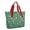 Green Christmas Santa, variant on Tote Bag for Women - Green Christmas Santa and Icon Pattern Shoulder Bag - Large Utility Work Duffle Bag with Zipper Handbag for Travel, Work, Sprots