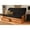 Black/Butternut, variant on Kodiak Furniture Monterey Storage Frame with Fabric Mattress in Black/Espresso