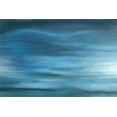 thumbnail image 2 of Allen, Kimberly 24x17 Black Ornate Wood Framed with Double Matting Museum Art Print Titled - Layers of Teal, 2 of 4