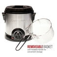 Chefman Fry Guy Stainless Steel Deep Fryer with Removable Basket, 4.2