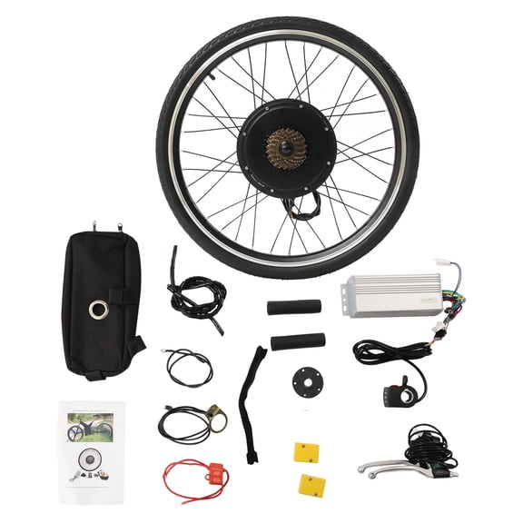 26inch 48V 1000W E-bike Conversion Kit Rear Wheel Electric Bicycle Hub Motor Set