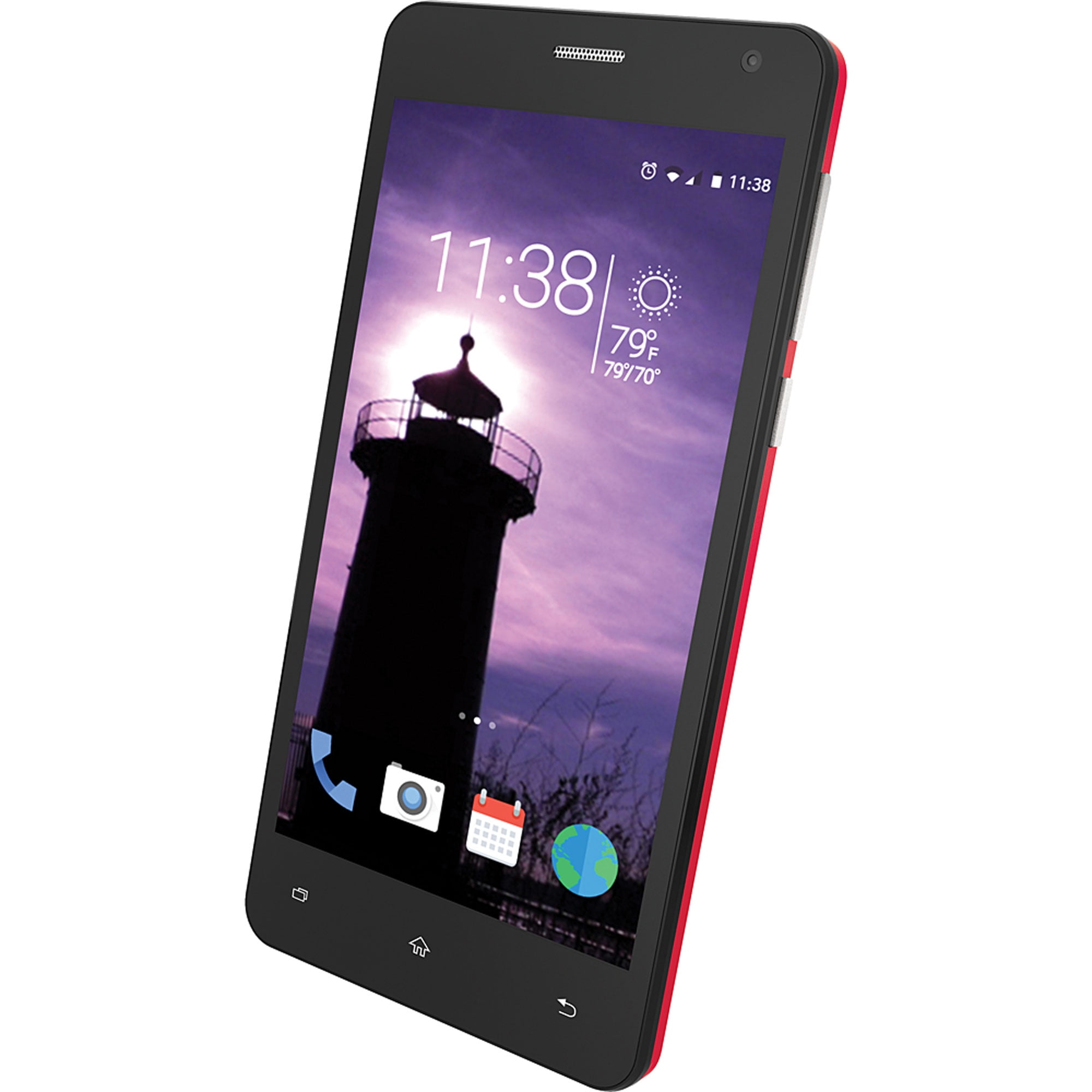 Slide Unlocked Dual Sim 5 Android 6 0 Smartphone Quad Core 1 3ghz Processor 1gb Ram 8gb Rom 8mp Camera Nationwide 3g Gsm Coverage Red Walmart Com