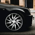 thumbnail image 2 of LNGOOR 14 Inch Car Wheel Case Hubcap for Car Hub Auto Refit Accessory (Silver Black), 2 of 4