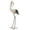 Down, variant on Regal Art & Gift Grey Crane Decor - UP Metal 46.5" Bird Statue