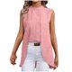 thumbnail image 1 of Casual Tops Cuello Redondo Top sin Mangas Largas para las Mujeres, Elegante Y de Moda Blusa de Color Sólido para el Uso Diario de Verano, 1 of 9