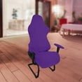 thumbnail image 5 of Elastic Gaming Chair Slipcovers Washable Rest Cover Armchair Gaming Chair Protector for Reclining Racing Gaming Chair, 5 of 6