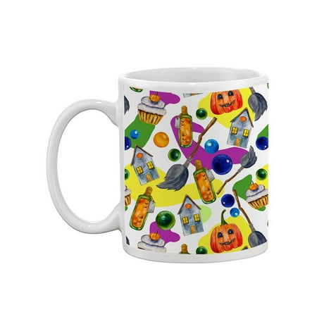 

Pumpkins Potion Broom Mug - Image by Shutterstock