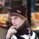 thumbnail image 1 of Conjunto de gorro de invierno para hombre y mujer, gorro y silenciador de punto grueso de terciopelo Wmkox8yii jkg6716, 1 of 2