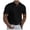 Black&14#0525L, variant on Garbnen M-5XL Big and Tall Shirts for Men Loose Fit Short Sleeve Mens V Neck Shirts Lightweight Breathable Summer Casual Work Going Out Workout Shirt Men Blue 5XL