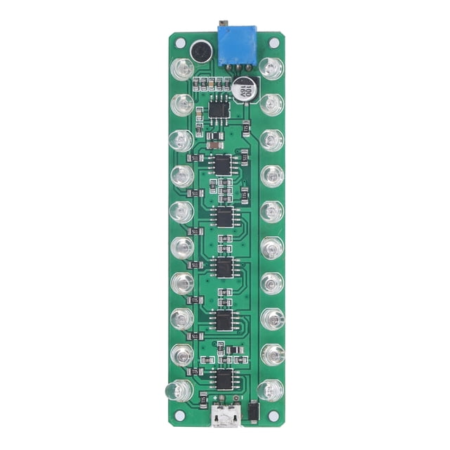 Lumière Mélodie LED, Compteur VU Connexion Inverse Affichage LED Barre RGB Design Convivial
