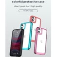 thumbnail image 3 of Decase Case For iPhone 11,Shockproof Rubber Soft Bumper Rugged Protective Clear Case Cover,6.1 inch,Clearblue, 3 of 4