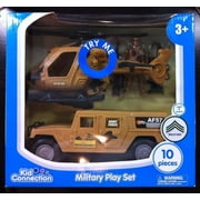 Kid Connection Action Vehicle Play set (10 Pieces)