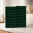 thumbnail image 2 of Ample Decor Bath Towels 30X54 inch 100% Cotton - 16pcs Green, 2 of 6