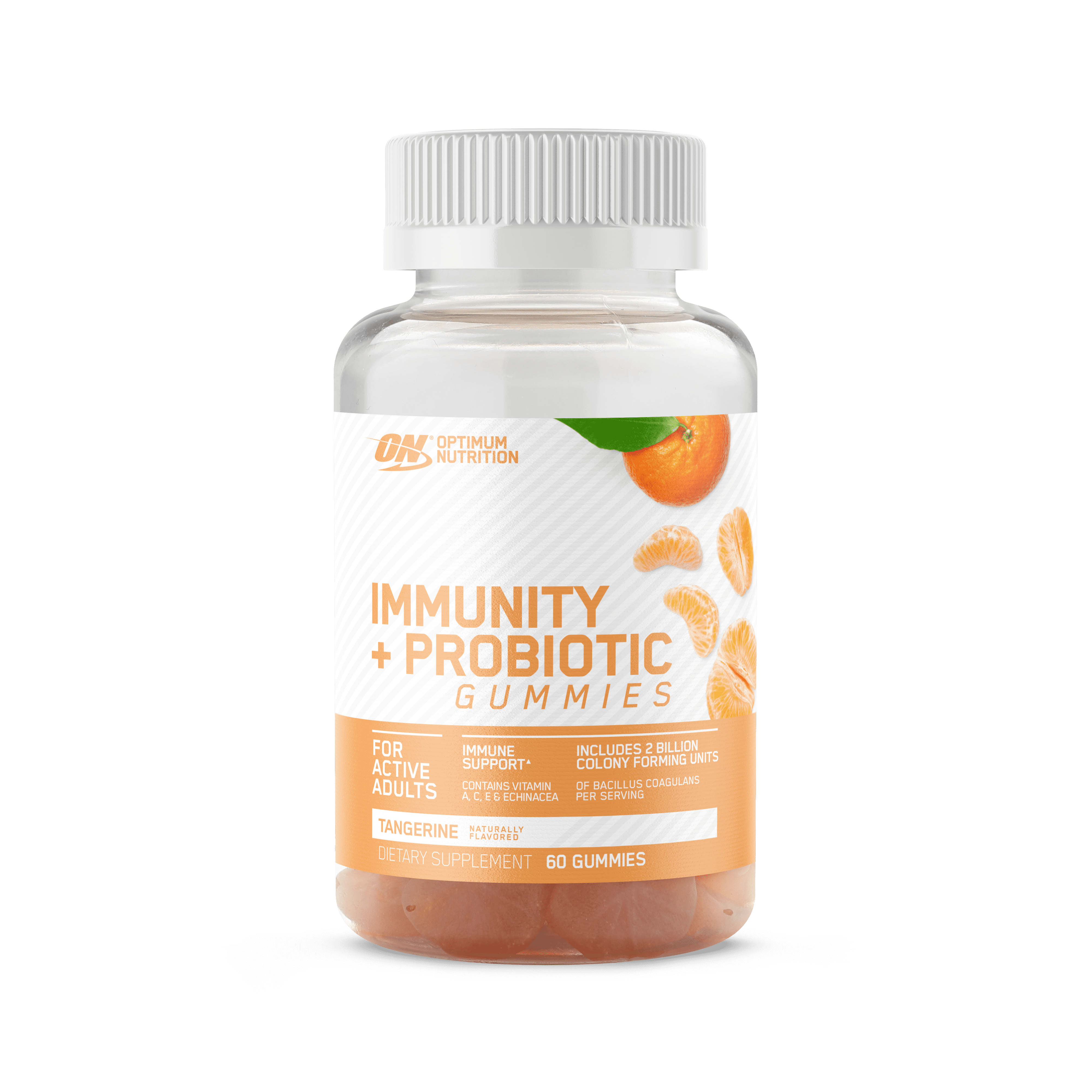 Optimum Nutrition, Immunity + Probiotic Gummies, 30 Servings, 60 Count