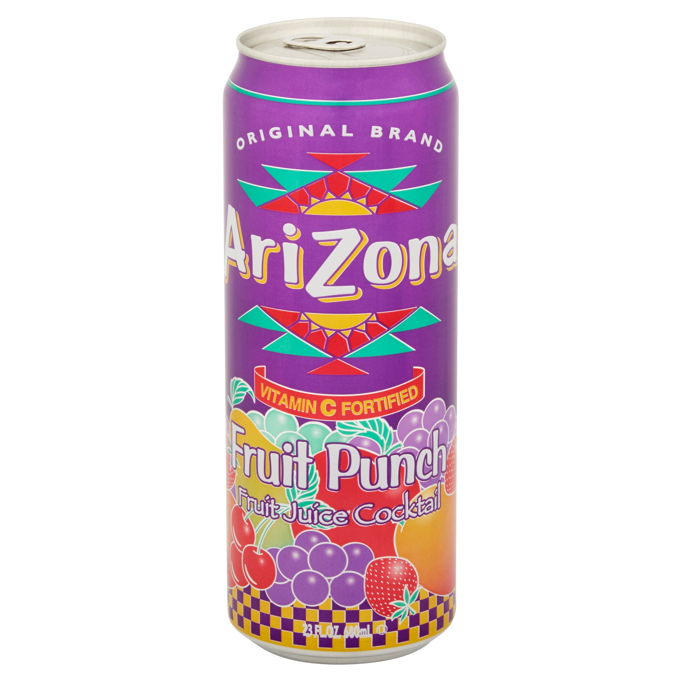 Arizona Fruit Punch Juice Cocktail 23 Fl Oz Walmart Com Walmart Com
