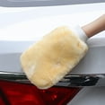 thumbnail image 1 of Guantes de Limpieza de Coches Ganfancp Engrosada de Doble Cara de Terciopelo Fino Gran Palma, 1 of 7