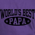 thumbnail image 3 of CafePress - World's Best Papa Men's Value T Shirt - Men's Classic Graphic Cotton T-Shirt, 3 of 4
