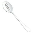 thumbnail image 7 of Pebbuoy Dad Gifts Ice Cream Spoon Stainless Steel Engraved Scoop for Men Father's Day Birthday Gift Funny Shovel Spoon, 7 of 7