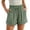 # Green, variant on Women Cotton Running Athletic Shorts Gym Yoga Summer Active Dance Shorts Pants Casual Workout Short Plus Size Elastic Waist Running Shorts with Pockets and Drawstring