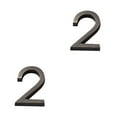 thumbnail image 3 of bedienty Office Plastic 3D Door Signs Indoor Address Plaques Plate Meeting Room Number 2 2Set, 3 of 6