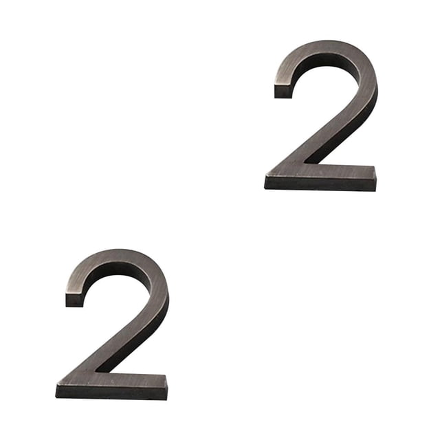 Ounissouiy Señales de puerta 3D para Hotel, placas de dirección de edificio de apartamentos, placa de sala de reuniones, decoración numérica, Type3 NO3