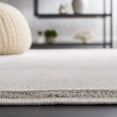 thumbnail image 4 of SAFAVIEH Revive Hyram Solid Polyester Area Rug, Grey, 4' x 6', 4 of 8