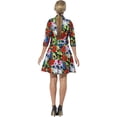 thumbnail image 3 of Vestido y chaqueta Costume Smiffys Day Of The Dead, 100% poliéster, 3 of 4