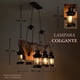 thumbnail image 2 of Lampara Colgante Vintage Iluminacion Luz Vic 6 Luces, 2 of 4
