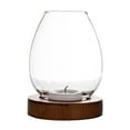 thumbnail image 3 of GROWTH TANK Glass Candle Holder Nordic Wooden Base for Ornament Birthdays Gift, 3 of 9