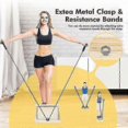 thumbnail image 3 of Professional Slant Board, Wood Calf Stretcher Slant Board, Adjustable Ankle Incline Board With Bonus Stretch Resistance Tube, Foldable Design For Port, 3 of 4